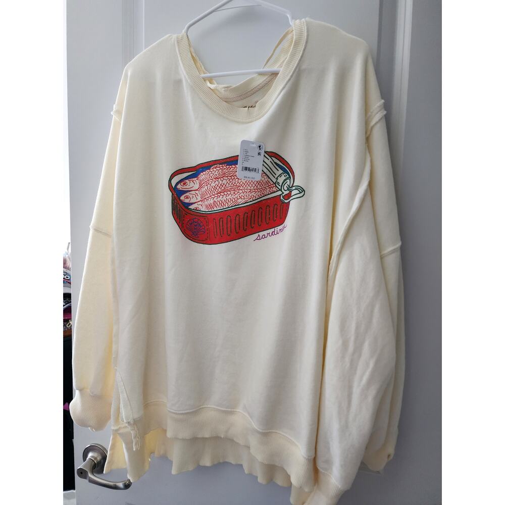Free People | NWT | Graphic Camden | Sardine Combo | MSRP $98